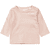 Strampler+Shirt blush gestreift