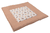 Krabbeldecke Waffelpique Motiv Sand Savanne 120x120cm