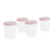 Container set 4 blush