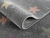 Happy Rugs Fame tappeto per bambini grigio argento/multi rotondo
