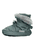 Chaussons bébé unis vert foncé