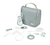 Beauty case da appendere con 9 accessori - verde salvia