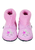 Chaussons visage de licorne rose