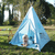 Kindertent, blauw