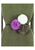 Diadema de punto Bobble Verde Oscuro