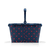 carrybag frame mixed dots red