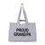 Grandpa Bag canvas grau