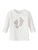 Langarmshirt Nbflenette White Alyssum