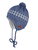 Casquette indigo chiné/lié