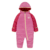 Down snow overall pink