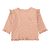 Shirt peach gemustert