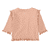 Shirt peach gemustert