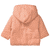 Veste matelassée peach à motifs