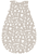 Kugelschlafsack Mäxchen Light Zootiere taupe