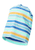 Slouch Beanie Stripes Medium Blue