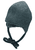 Beanie Waffeloptik rauchgrau