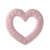 Beißring Baby Bitie Peach Heart ab 3 Monaten, Pink Plum