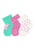 Baby strumpor 3-paket Cat Light Turquoise