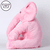 Peluche elefante Mara XXL rosa