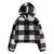 Levi's Fleecejacke Girl schwarz/weiß