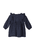 Musselin-Kleid blue