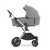 Kinderwagen Vision X Set Silver Melange Grey