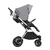 Kinderwagen Vision X Set Silver Melange Grey