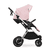 Kinderwagen Vision X Set Silver Melange Rose