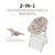 Hamaca para trona Alpha Bouncer 2en1 Winnie the Pooh Beige