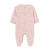 Overall mit Füßen rosa