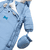 Schneeoverall  blau