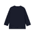 Langarmshirt Bus dunkeblau