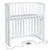 babybay Boxspring Beistellbett Comfort Plus weiß lackiert