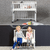 Boxspring Beistellbett Comfort Plus weiß lackiert