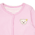 Veste réversible GOTS silver rose