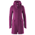 Giacca premaman con cappuccio Vienna berry