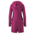 Giacca premaman con cappuccio Vienna berry