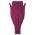Giacca premaman con cappuccio Vienna berry
