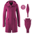 Giacca premaman con cappuccio Vienna berry