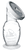 Tire-lait simple ventouse 150 ml, couvercle silicone transparent
