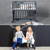 Boxspring Beistellbett Comfort Plus schiefergrau lackiert