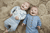 Haalari Bamboo Neule Blue Fog