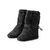 mamalila Booties Vienna Newborn antraciet