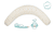 Coussin d'allaitement/soutien latéral beige 190 cm