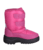 Winter-Bootie mit Klettverschluss pink