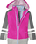 Regenjacke 3 in 1 neonpink