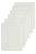 Langes enfant mousseline Offwhite lot de 6