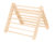 Triangolo di Pikler per arrampicata e barre da parete (svedesi) 2in1, legno