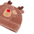 Set berretto e scarpine neonato Rudolf marrone