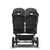 Zwillingswagen Donkey 5 Twin Complete Graphite/Stormy Blue Inklusive Gratis Erweiterungsset